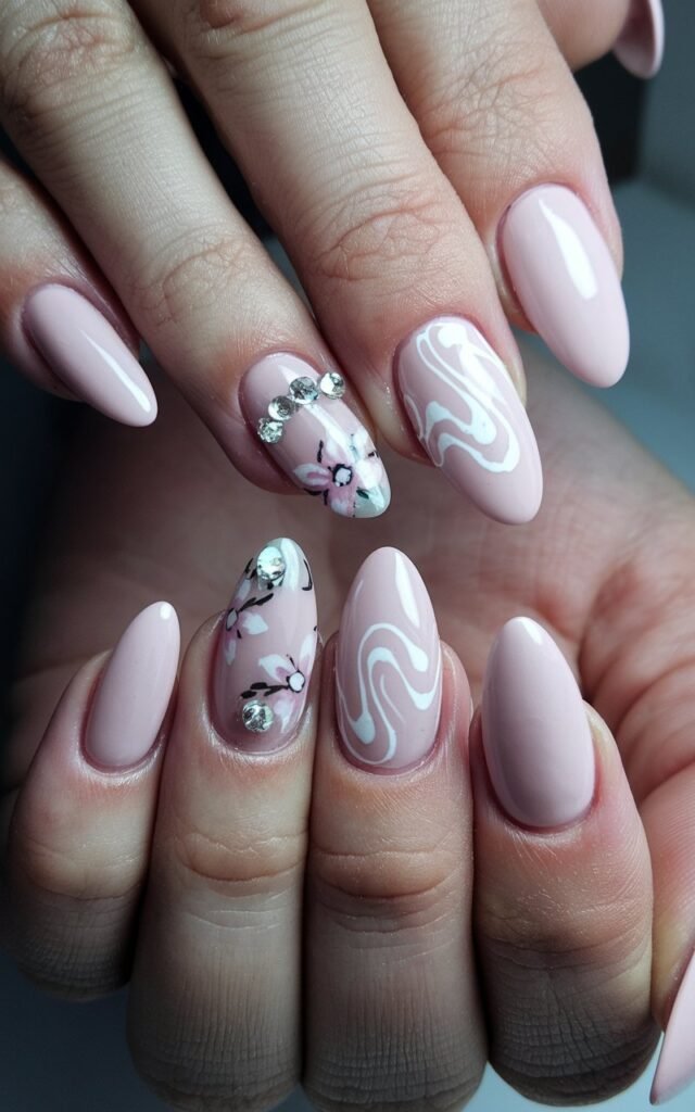 10 Chic Almond Nail Designs to Start Your January 2025 in Style 6 Almond Nail Designs