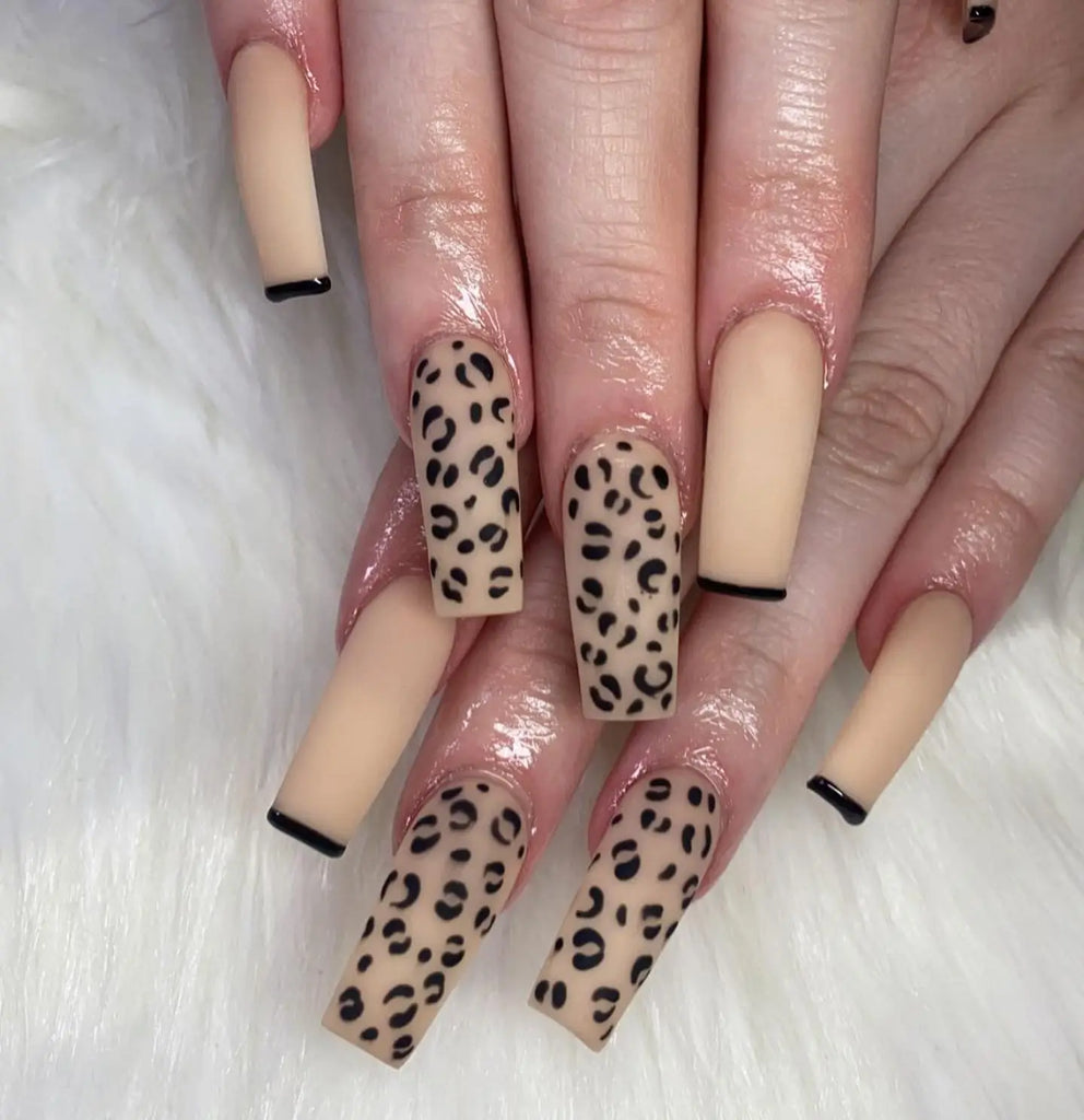 Cheetah Nail Design 2