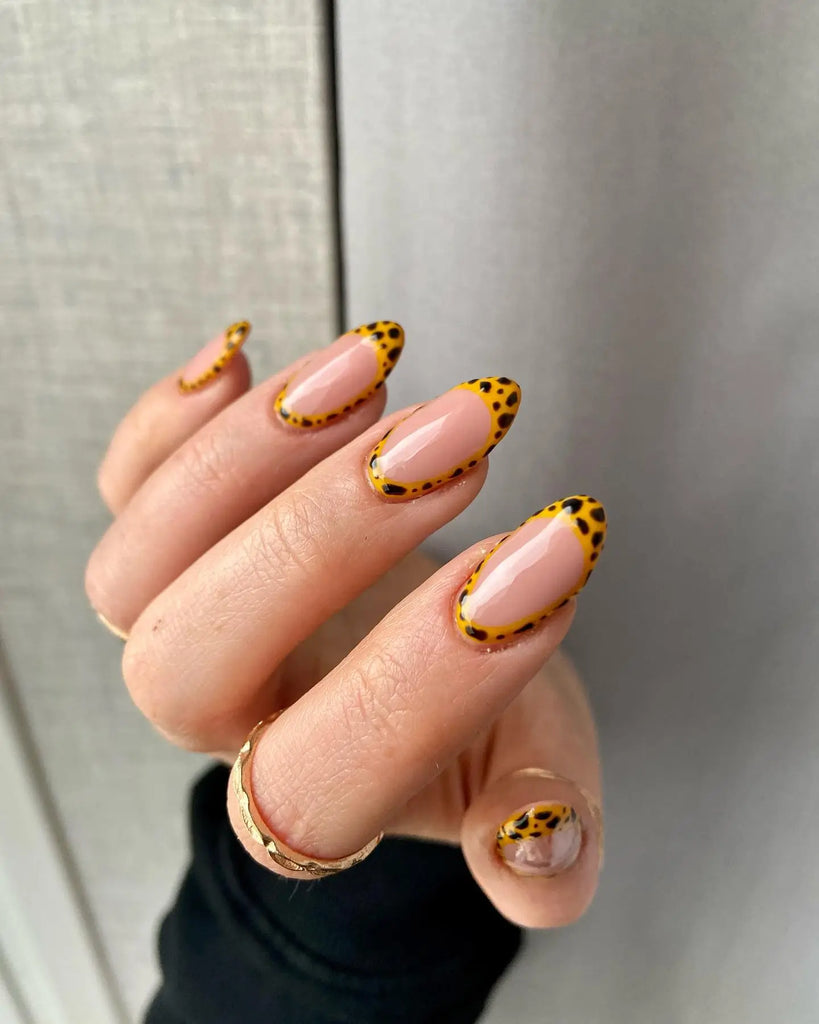 Cheetah Nail Design 4