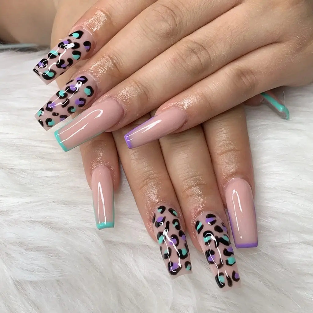 Cheetah Nail Design 8