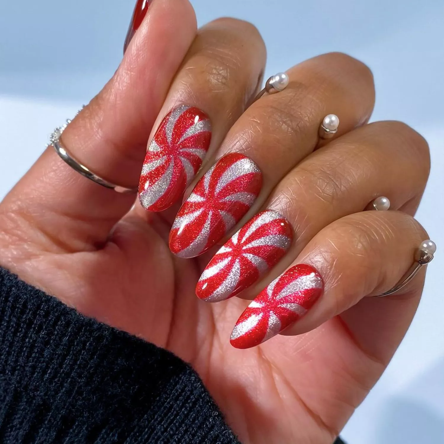 Peppermint Nails