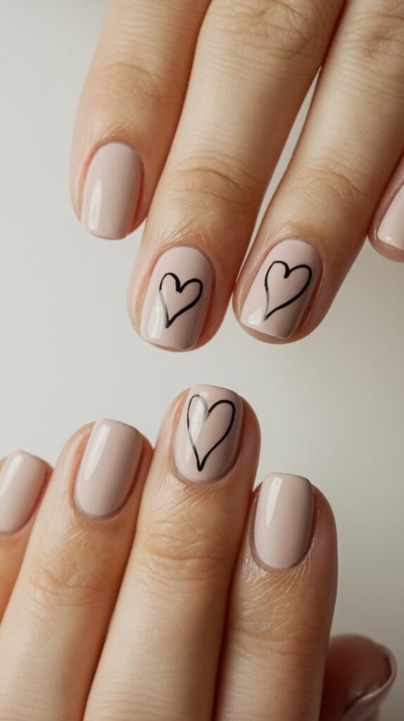 15 Simple Valentine’s Nail Designs for a Minimalist Look 1 a minimalist nail design featuring a single line h 2x2MvzLJR3Gy8OH5ub2NVg nEXOfWFTS26kVUvGKUUEZA