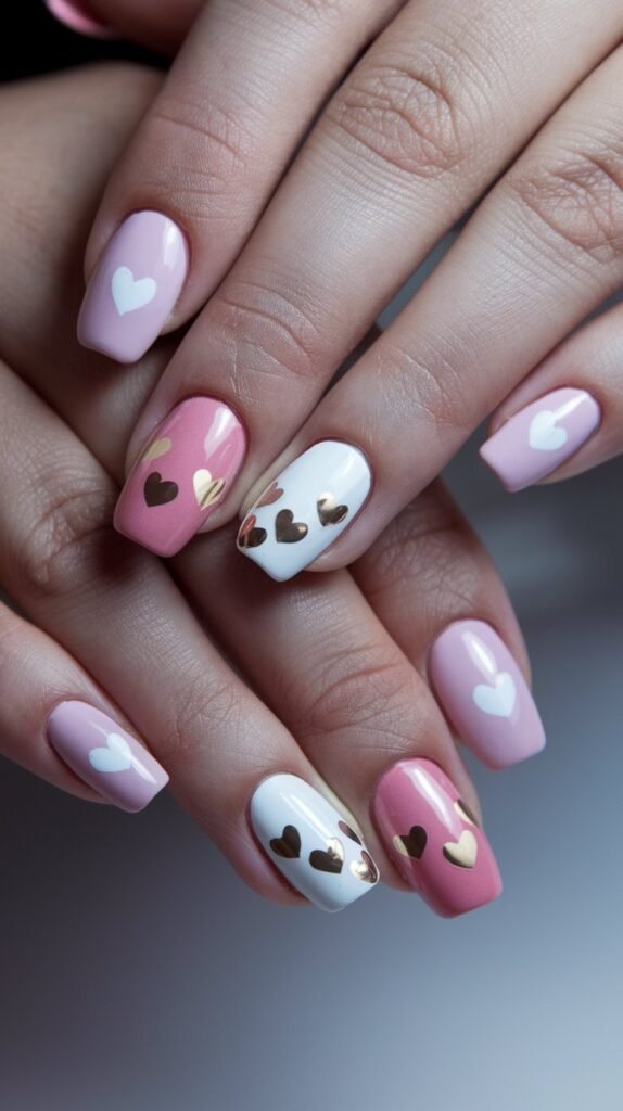 15 Simple Valentine’s Nail Designs for a Minimalist Look 3 a photo of a close up of hands with a valentine s oH5WPH0JQ6e6PRnGsAPw2w VHwRy9d S5eMQ0jm2ERpKA